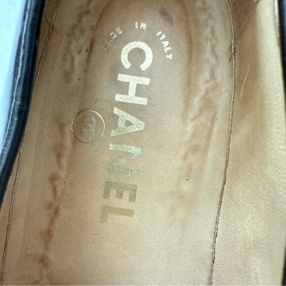 CHANEL vintage women loafers shoes size 40 EU Authentic - Picture 3 of 7